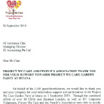 3E Accounting Singapore - Project We Care Thank You Letter