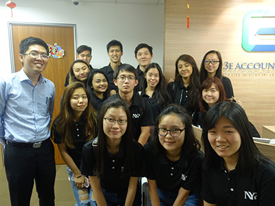 Educational Company Visit for Nanyang Polytechnic Students on January 2017
