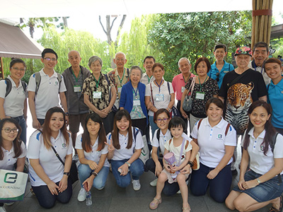 Half-Day Trip to River Safari with the Senior Beneficiaries on December 2017