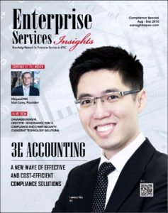 Enterprise Services Insights Ranks 3E Accounting Pte Ltd among the Top 10 Premium Compliance Service Providers in the APAC Region