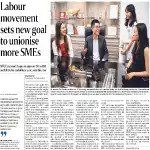 The Straits Times: NTUC Network To Unionise More SMEs