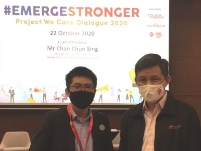 3E Accounting Founder Lawrence Invited to Project We Care Business Dialogue 2020