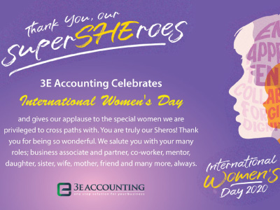 3E C.A.R.E.S. for International Women’s Day 2020